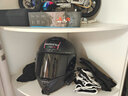 Alpinestars SMX-2 a星摩托車(chē)手套碳纖維夏季透氣機(jī)車(chē)裝備騎士騎行手套 黑白色 M 曬單實(shí)拍圖