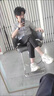 佐馬仕免燙西褲男正裝冰絲褲子男夏季薄款九分垂感商務(wù)大碼西裝休閑褲男 九分褲黑色 28 曬單實(shí)拍圖