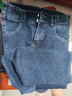 丹仔 牛仔褲女直筒寬松顯瘦春秋裝新款高腰彈力小直筒煙管褲長(cháng)褲子 藍灰色 30碼 二尺三 曬單實(shí)拍圖