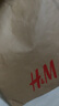 H&M男裝休閑褲夏季時尚舒適休閑長褲美式工裝褲1191680 米色 175/96 L 曬單實拍圖