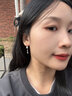 蘇十六999足銀花朵流蘇耳環(huán)小眾耳釘2025新款高級感耳飾七夕禮物送女友 足銀鈴蘭花耳環(huán)【螺絲款】 曬單實拍圖
