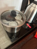 吉谷（K·KOU）全自動(dòng)燒水壺雙底部上水涌泉式電熱水壺 茶臺茶桌嵌入式智能變頻恒溫電茶爐37*20cm 1.2L TC008不銹鋼 37×20CM 曬單實(shí)拍圖