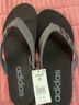 adidas COMFORT FLIP拖鞋人字拖男子阿迪達斯官方輕運動(dòng)FY8654 灰色/黑色     44.5 曬單實(shí)拍圖