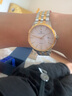 天王（TIAN WANG）手表恒雋系列休閑情侶表鑲鉆鋼帶機械表品牌國表生日禮物51172 間金色 男表 曬單實(shí)拍圖