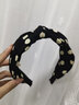 彌俏波點(diǎn)寬邊發(fā)卡發(fā)箍女洗臉壓發(fā)圈頭箍女士韓式簡(jiǎn)約優(yōu)雅高顱頂發(fā)窟 黑色 曬單實(shí)拍圖