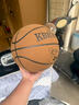 KBRYENT官方正品籃球真皮牛皮質(zhì)感耐磨室外內7號成人5號兒童小學(xué)生6號女 翻毛灰棕【十年打壞包賠 七號籃球（標準球） 曬單實(shí)拍圖