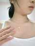 伊燦北斗七星項鏈女2025年新款爆款ins時(shí)尚水鉆鎖骨鏈小眾設計感頸鏈 北斗七星項鏈女 曬單實(shí)拍圖