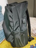 朗斐双肩包男士背包大容量休闲商务旅行电脑包高中大学生书包男行李包 黑色大号 实拍图