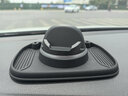 牧安寧車(chē)載手機支架汽車(chē)導航儀表臺防滑吸盤(pán)硅膠車(chē)用手機架夾子固定器 橫豎兩用【帶停車(chē)牌功能+送2支國旗】 曬單實(shí)拍圖