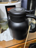 KOKUUN日本品牌保溫壺316不銹鋼燜茶智能顯溫泡茶壺茶水分離悶泡壺 經(jīng)典黑 1500ml 顯溫款 曬單實(shí)拍圖