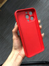 葵也適用蘋果16promax手機殼防摔iPhone15pro玻璃新年款紅色14硬殼女 金屬漆鏡頭福龍平安喜樂可樂紅 iPhone15ProMax 曬單實拍圖