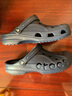 卡駱馳（crocs）洞洞鞋 25夏季新款居家戶外休閑鞋輕便運動鞋耐磨沙灘鞋透氣拖鞋 貝雅/黑色/建議拍小一碼 41 -42 /M8W10/260mm 曬單實拍圖