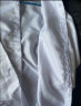 卡度顿白衬衫男长袖春秋新款男士商务休闲纯色免烫修身职业正装工装衬衣 白色 2XL 实拍图