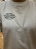 dickies【經(jīng)典款】短袖純棉舒適男女同款LOGO印花短袖t恤女DK007310 白色 M 曬單實(shí)拍圖