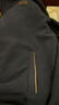 夢(mèng)特嬌（MONTAGUT）秋冬男士針織開衫立領(lǐng)長(zhǎng)絨棉加厚保暖毛衣外套 藏青 50  曬單實(shí)拍圖