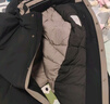 威可多（VICUTU）領(lǐng)航家鵝絨服商務(wù)通勤保暖冬季外套 黑色 180/96A 曬單實(shí)拍圖