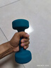 PROIRON普力艾 浸塑啞鈴男女士家用啞鈴健身啞鈴套裝亞鈴 馬卡龍綠3kg*2 曬單實(shí)拍圖