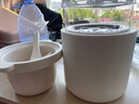 Blind Barber迷你電飯煲1-2人家用煮粥煲湯小型電飯鍋全自動蒸煮料理鍋小電鍋 【陶白色】1.2L迷你便攜電飯煲 曬單實拍圖