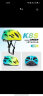 米高轮滑护具儿童溜冰鞋滑板车护具头盔包全套装K8-S头盔 粉色大码 实拍图