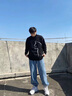 花花公子毛衣男秋冬新款加絨寬松特大碼高領(lǐng)休閑打底衫情侶針織衫外套線衣 棕色 常規(guī) MY1214 L 曬單實拍圖