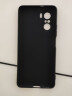 ESCASE 红米Redmi k40/40pro手机壳小米40pro+保护套全包微磨砂轻薄硅胶软壳黑色 实拍图
