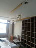 閃恒新中式茶室吊燈全銅餐廳燈具設(shè)計師禪意中國風(fēng)別墅長條吧臺書房燈 【直徑120CM+全銅+銅本色】 三色變光 曬單實拍圖