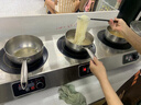 明朗商用電磁爐多頭3500w大功率2眼4眼6眼二頭三頭四頭六頭八頭煮麻辣燙專用灶8眼煲仔爐燒米線電磁爐 四頭橫排電磁爐【小火持續(xù)加熱】 曬單實拍圖