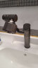名爵（MEJUE）浴室柜洗脸盆水龙头枪灰色卫生间可旋转冷热水万向龙头Z-012402 实拍图