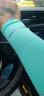 浪莎 冰袖男士女冰丝防晒袖套长款夏户外骑行运动防紫外线护袖手臂套 浅蓝色一双装 均码 实拍图