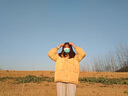 LPOX棉服女短款2025年冬季棉襖韓版學生寬松面包服ins棉衣外套潮 黃色 L [建議113-130斤] 曬單實拍圖