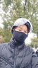 原諒色耳罩女冬騎車(chē)耳套口罩二合一防寒防凍保暖男防風(fēng)耳朵護臉面罩冬季 黑色 曬單實(shí)拍圖