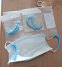 聚嘉龍口罩防勒耳神器硅膠口罩掛鉤不勒卡通護耳口罩耳掛S扣螺 淺藍 獨立包裝3對裝 曬單實(shí)拍圖
