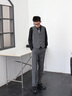 他她（TATA）商務(wù)休閑皮鞋男士真皮通勤爸爸鞋牛津鞋2024冬新TFE01DM4 黑色（單里） 41 曬單實(shí)拍圖