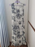 TUOSE 香港潮牌夏季新品女裝裙子修身顯瘦無(wú)袖雪紡連衣裙波西米亞長(cháng)裙海邊度假沙灘裙 圖片色   XXL 曬單實(shí)拍圖