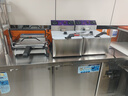 鴻藝西廚漢堡機商用小型全自動(dòng)面包胚電加熱烘包烤堡機臺式雙層漢堡機立式鏈式漢堡機炸雞店腌制機器設備 旋鈕控溫小款/可加熱6個(gè)漢堡 曬單實(shí)拍圖