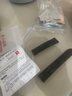 文圖拉手表帶 適用雷達(dá)晶璨R22861765折疊扣款表帶手表帶男 黑色竹節(jié)紋牛皮 19mm 曬單實(shí)拍圖
