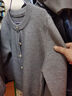 她享針織外套女曠野美拉德秋冬針織開(kāi)衫毛衣外套外搭上衣女T143Z3015 曬單實(shí)拍圖
