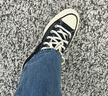 匡威（Converse）高幫帆布鞋男 1970s三星標(biāo) 學(xué)生休閑鞋子板鞋女 37 曬單實(shí)拍圖
