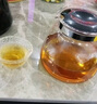 代璽功夫玻璃小茶杯加厚品茶辦公室待客喝茶套裝透明茶具配件品茶杯 高足款【6只裝】 曬單實(shí)拍圖