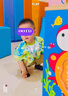 齊齊熊男童套裝夏裝戶外速干三件套寶寶襯衫多巴胺夏季男孩小童裝 曬單實(shí)拍圖