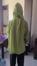 北徹（BRCZRO）夏季防曬衣女裝防曬衫防紫外線(xiàn)戶(hù)外沖鋒皮膚衣連帽長(cháng)袖薄外套上衣 【119】牛油果綠（男女同款） L 高：170-175cm 重：55-65kg 曬單實(shí)拍圖