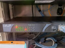 锐捷（Ruijie）16口交换机千兆非网管机架式 企业级网络分流器 办公监控工程网线分线器 RG-ES118GS-P POE交换机247W 实拍图