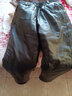 威軒冬季中年皮褲男加絨厚款大碼高腰護膝護腹保暖防油防水防風(fēng)勞保褲 黑色 2XL 適合140-160斤 曬單實(shí)拍圖