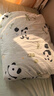 博洋寶貝（Beyond Kids）學(xué)生宿舍A類(lèi)純棉床上三件套全棉被套床單 熊貓噠噠120cm 曬單實(shí)拍圖