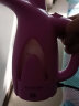 志高（CHIGO）手持挂烫机家用电熨斗蒸汽刷便携式小型烫衣服熨烫机迷你熨衣服ZG-198 紫色 实拍图