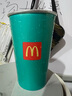 銘匯通麥當勞變色杯遇冷變色溫感冷飲杯水杯漸層色鋁杯啤酒杯 麥當勞變色杯-綠色 1個  500ml 曬單實拍圖