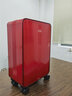 PUKI譜祺商務(wù)行李箱鋁鎂合金商旅箱耐磨抗摔拉桿箱男女出差托運箱登機 寶石紅 18英寸 曬單實(shí)拍圖