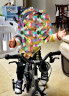好孩子（gb） 儿童自行车男童女童2-3-6岁童车宝宝脚踏车小孩14/16寸辅助轮 彩色 *原创设计 12英寸[80~100CM] 实拍图