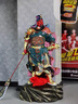 MOREISAN九龍關(guān)公像擺件關(guān)羽家居客廳玄關(guān)辦公室裝飾品開(kāi)業(yè)喬遷新居禮品 彩繪橫關(guān)公高48cm 曬單實(shí)拍圖