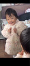 戴維貝拉（DAVE＆BELLA）小童羽絨服女寶冬裝女寶新款上衣甜美兒童外套童裝幼兒衣服 蝴蝶印花【現(xiàn)貨】 90 cm（建議身高80-90cm） 曬單實(shí)拍圖